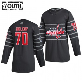 Washington Capitals Trikot Braden Holtby 70 Grau 2020 NHL All-Star Adidas Authentic - Kinder